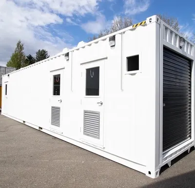 Mechanical Enclosure Container Door for Equipment Housing Solution