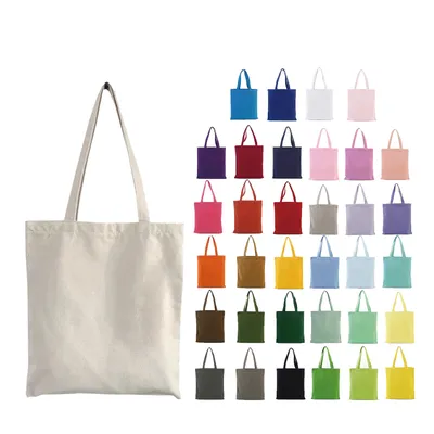 Hot Cotton Canvas Tote Bag Women's Shopping Bag Christmas Gift Canvas Bag
