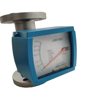 Stainless Steel 4-20mA Float Flowmeter for Water Measurement