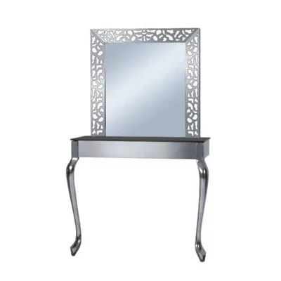 Hl-337 2021 Hair Salon Mirrors Design Station with Lights