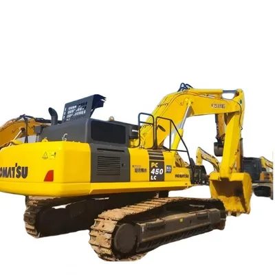 Used PC450 45ton Large Mining Crawler Excavator for Open Pit Quarry Work