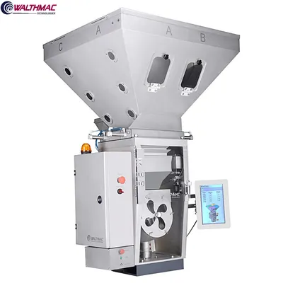 Ce Automatic Plastic Pellets Batch Mixing Gravimetric Doser Blender Mixer Mixing Machinery