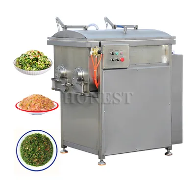 Hot Sale Vacuum Double Shaft Meat Processing Mixer / Vacuum Mixer Price