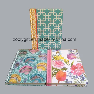 Hot Selling Perfect Binding Hard Cover Notebooks with Printing Sheets