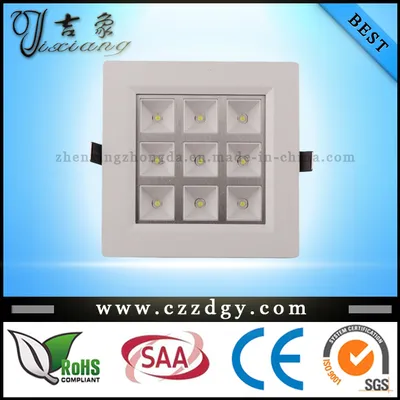16*1W SMD Square LED Housing Cool White Ceiling Light