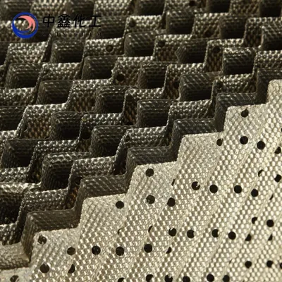 High Strength Metal Structured Corrugated Plate Tower Packing for Heavy Load Applications
