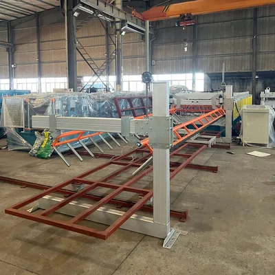 Customized T7 T17 High Productivity Double Layer Wall Sheet Roller Steel Roof Panel Roll Forming Machine with Stacker