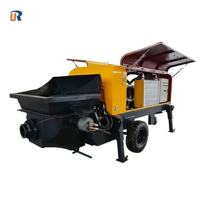 High-Efficiency Mini Electric Concrete Pump for Small Projects