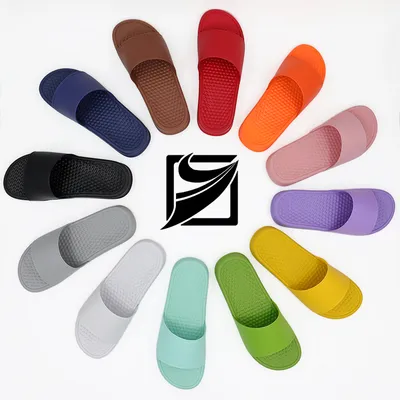 Customization Logo Slides Custom Flip Flops Home Slippers Thick Bottom Massage Slippers