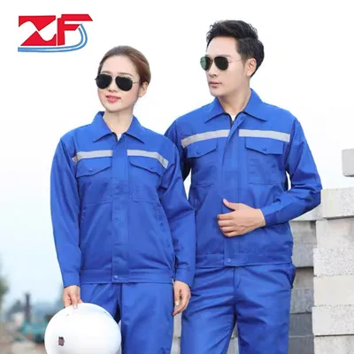 Cost-Effective Male and Female Workers Uniforms Factory Workshop Work Clothes Reflective Labor Insurance Clothing