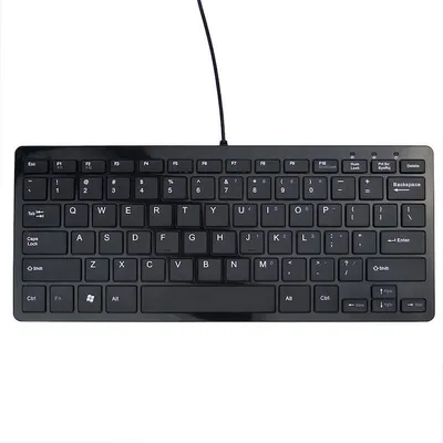 Ergo Compact Keyboard Ergonomic Qwerty 78 Keys for Laptop