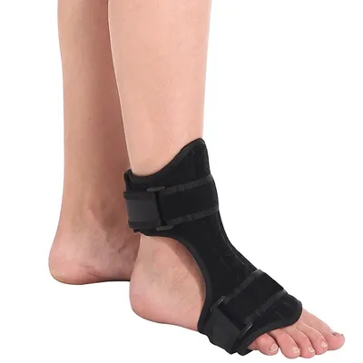 Afo Foot Drop Brace Adjustable Strap Ankle Foot Orthosis Breathable Support for Stroke Hemiplegia Walking