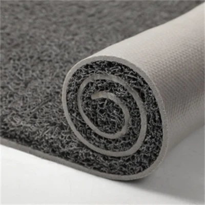 Anti Slip Gray Blue PVC Coil Door Mat PVC Vinyl Cushion Mat