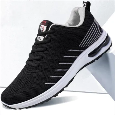 Men Walking Running Shoes Fashion Sports Non-Slip Shoes