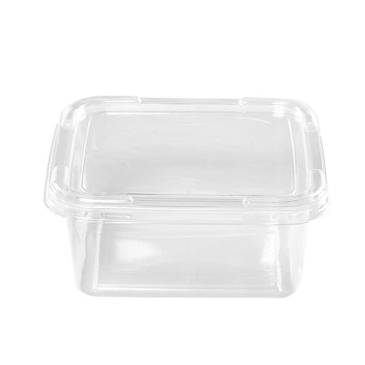 Clear Rectangular Plastic Container
