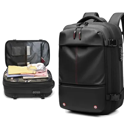Wholesale Oxford Anti-Theft Backpack Customs Lock Dry-Wet Separation Vacuum Valve Men's Backpack