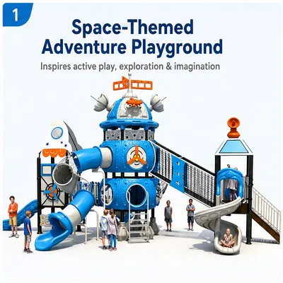 Children's Playground Equipment Amusement Park Slide