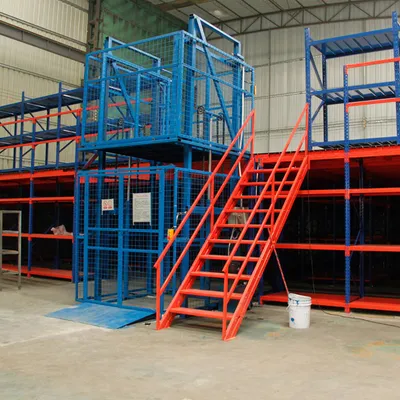 Steel Mezzanine Racking System Reliable Storage Rack Racking System