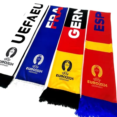 Double Side Custom Print Polyester Sport Team Neck Fan Football Soccer Scarves