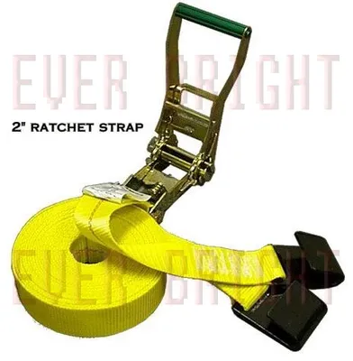 2" Cargon Control Strap, Ratchet Strap