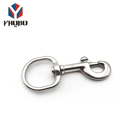 Premium Heavy-Duty Stainless Steel Keychain Swivel Snap Hooks