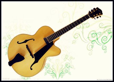 High Quality Jazz Guitar with Solid Wood (YZ-15H)