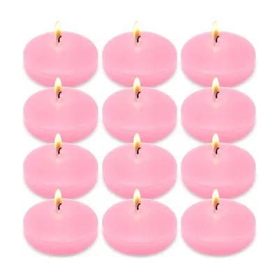 Unscented Water Wax Floating Candles for Vases, Wedding, Party, Pool, Holidays