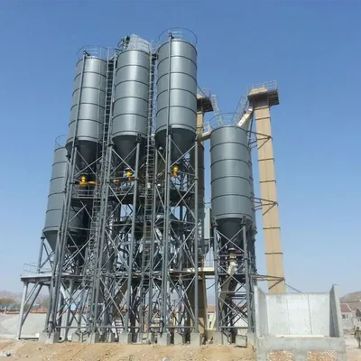 Automatic Industrial Dry Powder Mixer with PLC Control