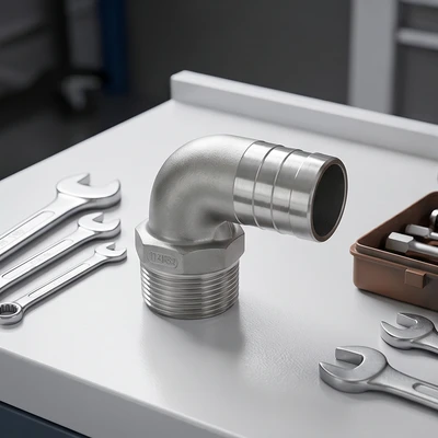 Premium Heavy-Duty Fittings Elbow Nipple for All Plumbing Needs