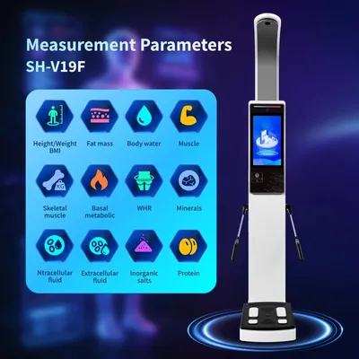 Full Body Composition Analysis Professional Bioimpedance Analyzer with Eight Electrodes