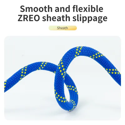 Reliable 10.5mm Static Rope for Safe Outdoor Climbing Adventures