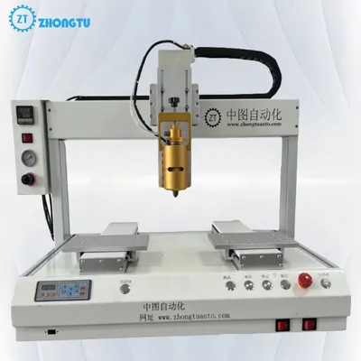 Zt-DJ441-02 Mobile Phone Touch Screen Frame Repair Fully Automatic High-Precision Dispensing Glue Spraying Machine