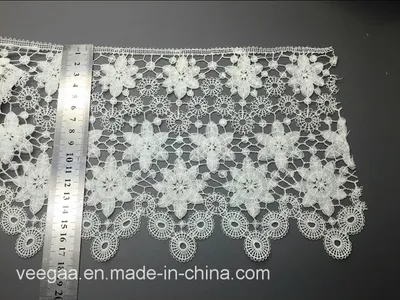 Apparel Accessrory Lace & Purfle Cotton Lace