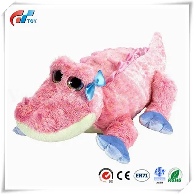 Ce Certificiated Plush Crocodile Stuffed Toy