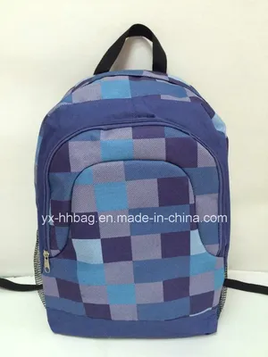 2015 Latest Designer 600d Polyester School Backpack for Students