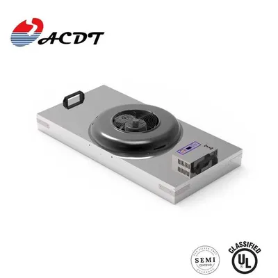 Thin Type Fan Filter Unit with HEPA Filter New Motor for Cleanroom Construction Farm Manufacturing Plant Industries