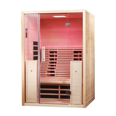 Full Spectrum Infrared 2 Person Indoor Traditional Sauna Sauna Room