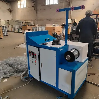Plastic Knitting and Metal Mesh Pot Sourer Machine with High Speed