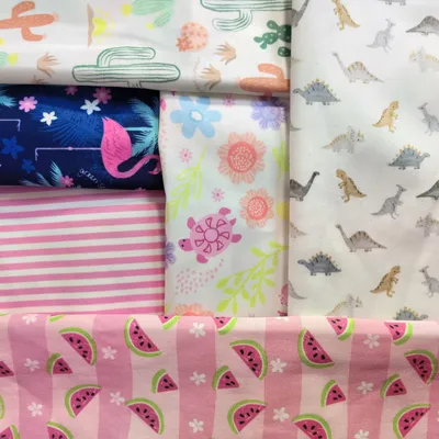 Geometric Pattern Floral Pattern Printed Textile Fabric