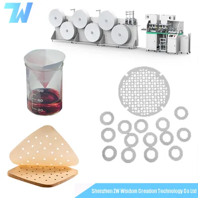 Automatic High Precision Multi-Layer Stacking Filter Paper Die Cutting Machine