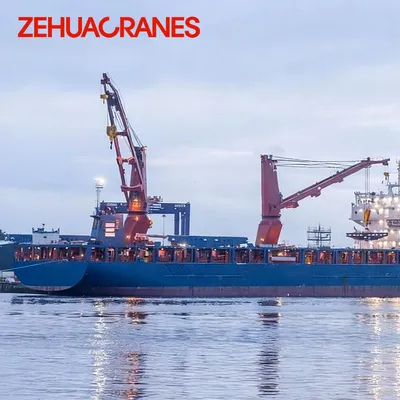 Hydraulic Marine Deck Crane 3-30 Ton Ship Mounted Crane for Offshore Vessel Cargo Lifting Operations