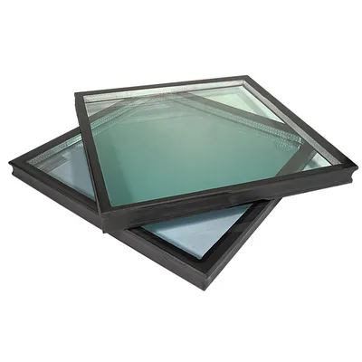 6+12A+6mm Reflective Dark Green Glass Curtain Wall with CE & ISO9001