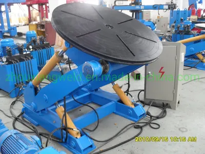 China Automatic Hydraulic Small Pipe Lift Tilt Work Welding Positioner Chuck for Sale