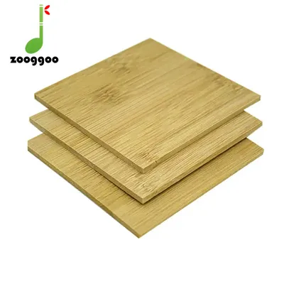 Carbonized Bamboo Natural Board Panel Solid Decorative Bamboo Plywood Construction Building Material
