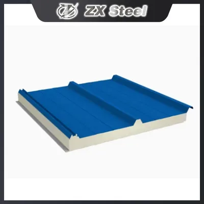 100mm Insulated Metal PIR Wall PU Roof Panel Poliuretan Polyurethane Sandwich Panel Cold Room Panels