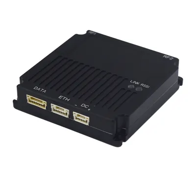 50Mbps Long Range Signal Stability SDR Airborne Mesh Radio 1W Wireless Video Transmitter and Receiver Self-Organizing Network for Fpv Drone Tactical Gear