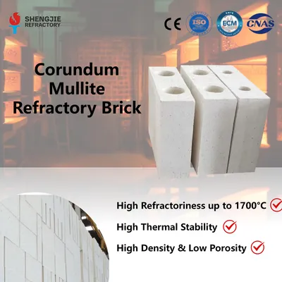 High Purity Alumina 90% Al2O3 Corundum Mullite Fire Brick Refractory