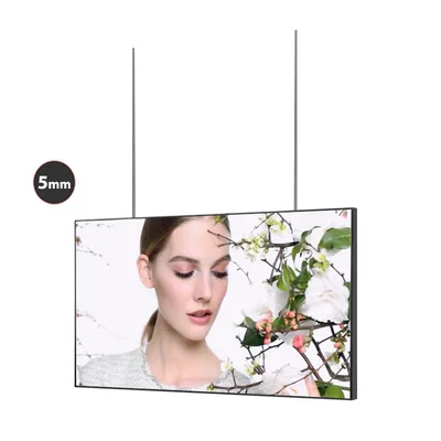 32 Inch Window Facing Display 2000 Nits Dual Mount Boutique Ad Unit