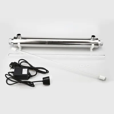 6-55W 304ss UV Water Sterilizer with CE for Home Use Filter