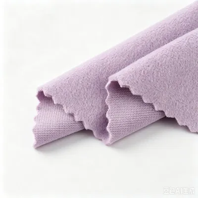 Casual Solid Color High Elasticity Polar Fleece Velvet Flannelette Fabric for Homewear